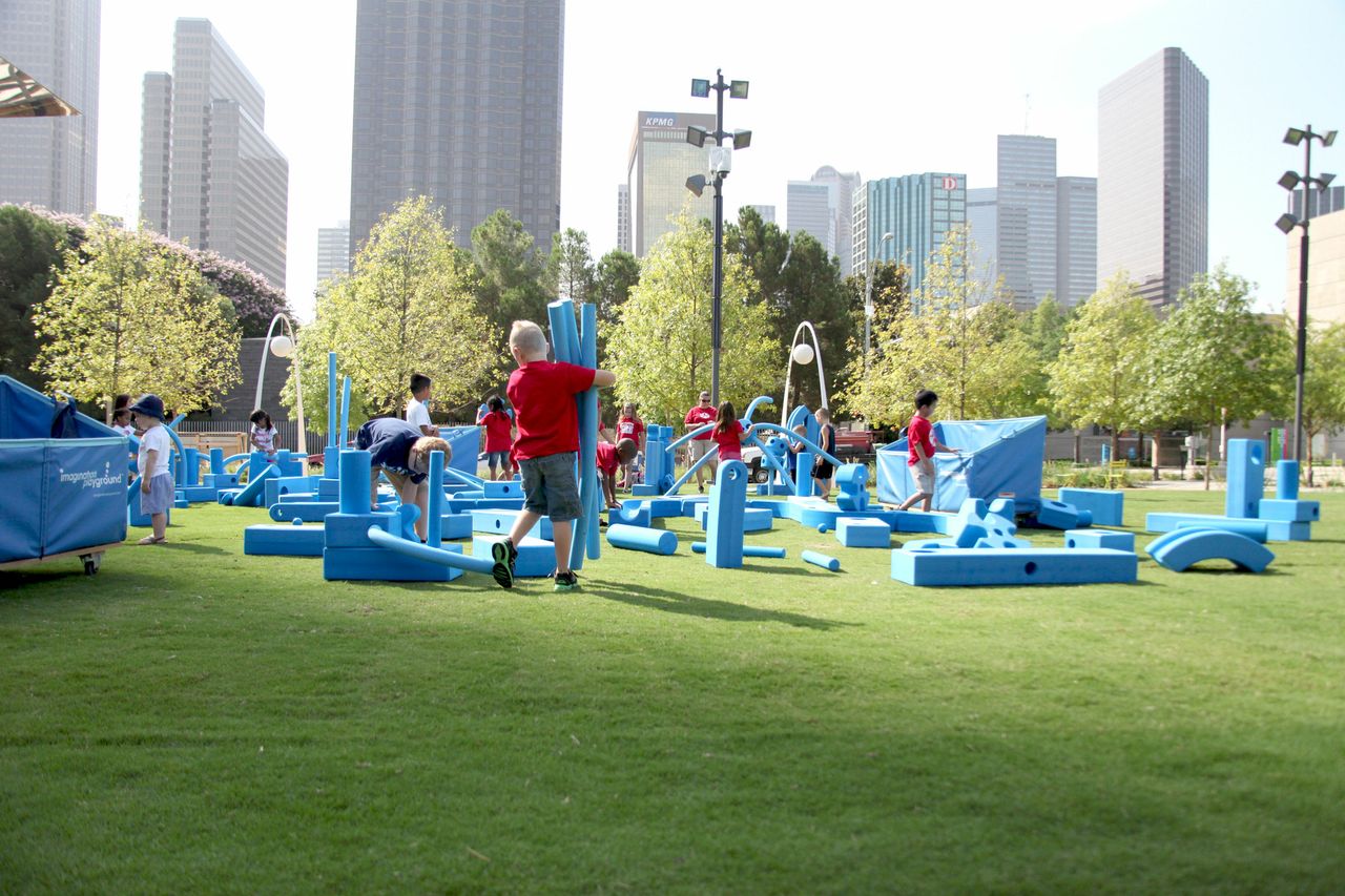 Imagination Playground Dallas Tx Klyde Warren Park Klyde Warren